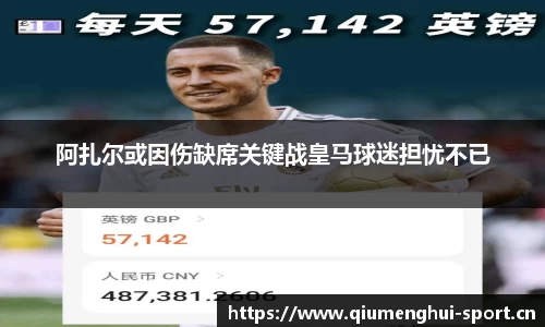 阿扎尔或因伤缺席关键战皇马球迷担忧不已
